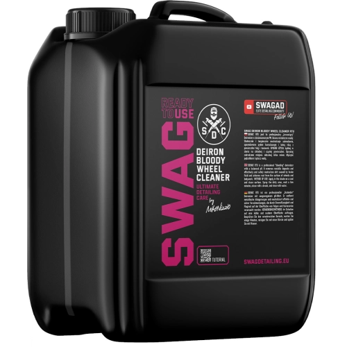 SWAG DEIRON BLOODY WHEEL CLEANER RTU 5L deironizer do mycia felg